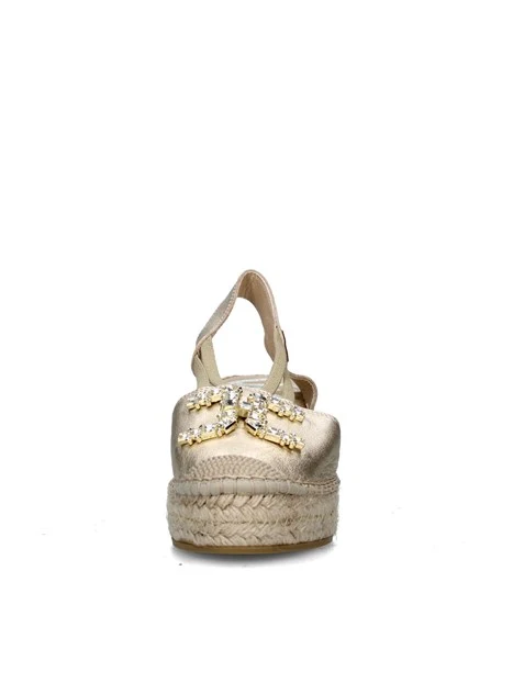 ESPADRILLAS 05536 DONNA ORO