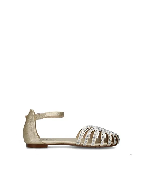 SANDALI BASSI T-230 BAMBINA ORO