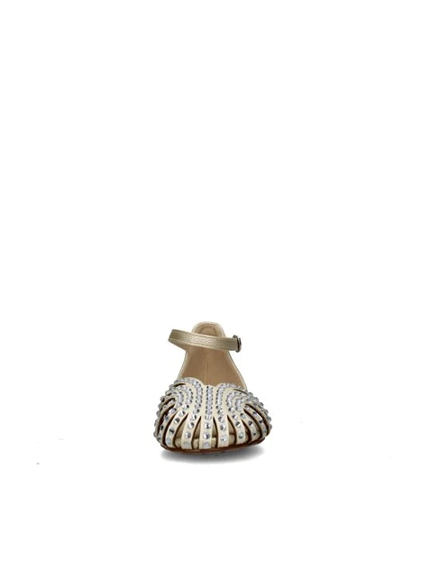 SANDALI BASSI T-230 BAMBINA ORO