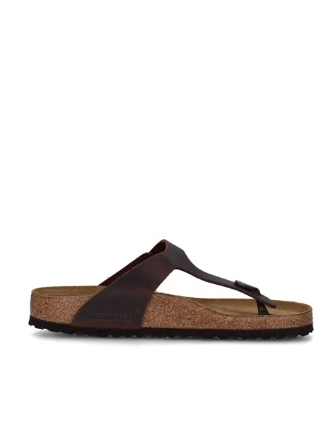 SANDALI BASSI 743831 GIZEH UOMO MARRONE