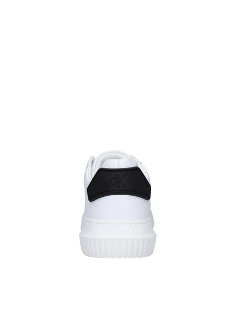 SNEAKERS BASSE YM0YM01296 CHUNKY CUPSOLE UOMO BIANCO