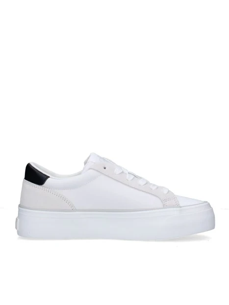 SNEAKERS BASSE YW0YW01896 VULC DONNA BIANCO