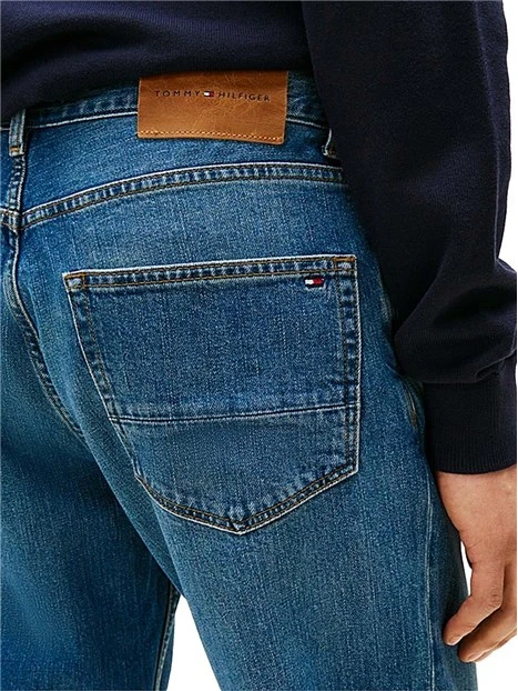 JEANS REGULAR FIT CHIUSURA ZIP E BOTTONE UOMO