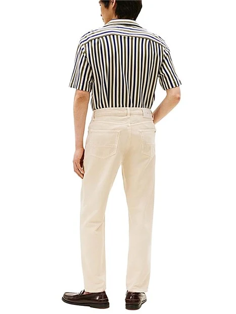 JEANS REGULAR EFFETTO WASH UOMO BEIGE