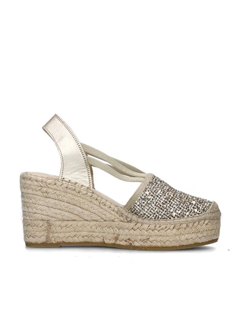 ESPADRILLAS 18400 DONNA ORO