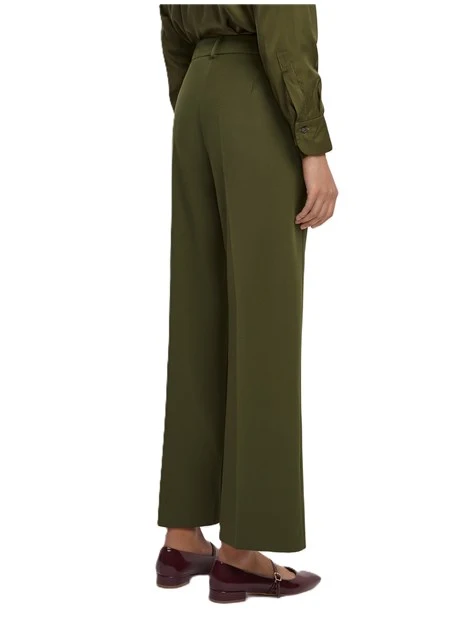 PANTALONI PALAZZO EFEBO DONNA VERDE