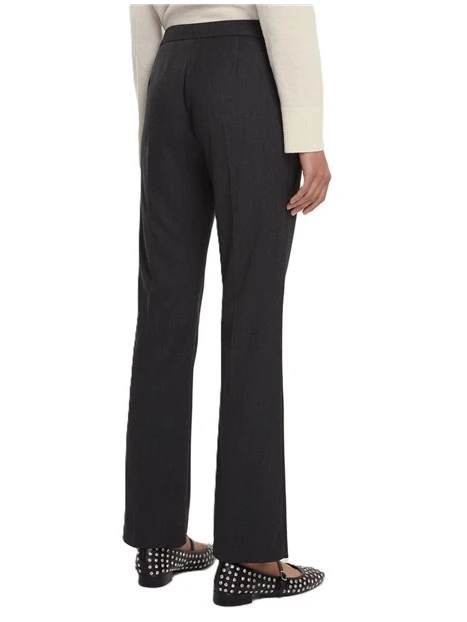 PANTALONI IN VISCOSA MICRON DONNA ANTRACITE