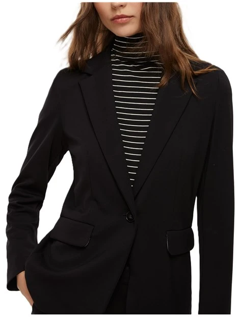 BLAZER IN JERSEY GAMMMA DONNA NERO