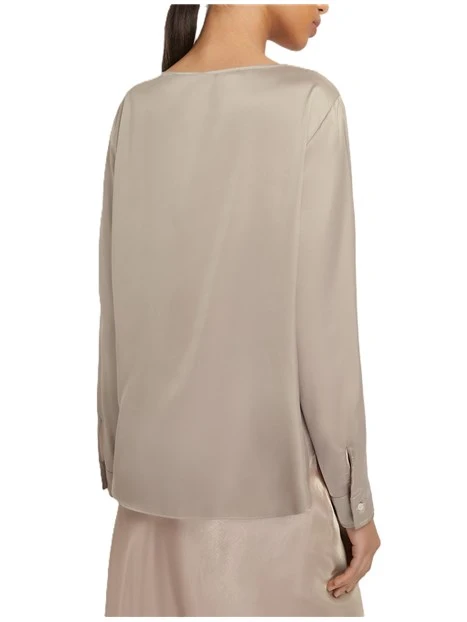 MAGLIA IN RASO MADERA DONNA BEIGE