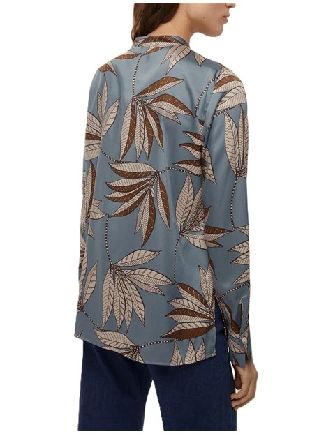 CAMICIA IN POLIESTERE NEON DONNA CELESTE