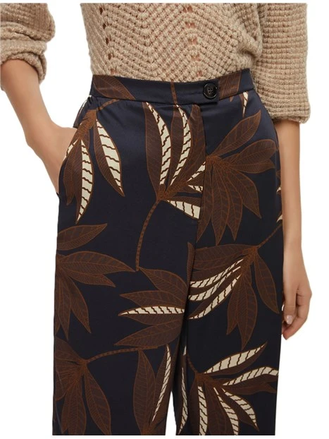 PANTALONI PALAZZO VANDEA BLU