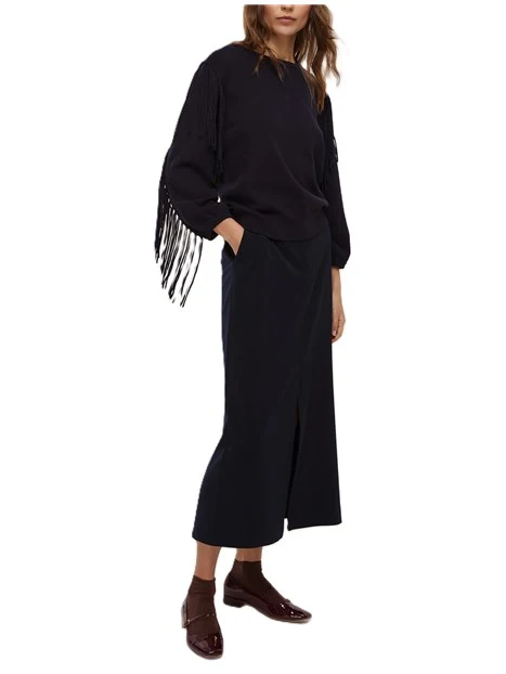 GIROCOLLO ECOVISCOSA FALCO DONNA BLU