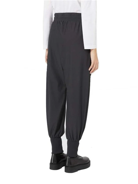PANTALONI JOGGERS CON COLISSE E TASCHE DONNA GRIGIO