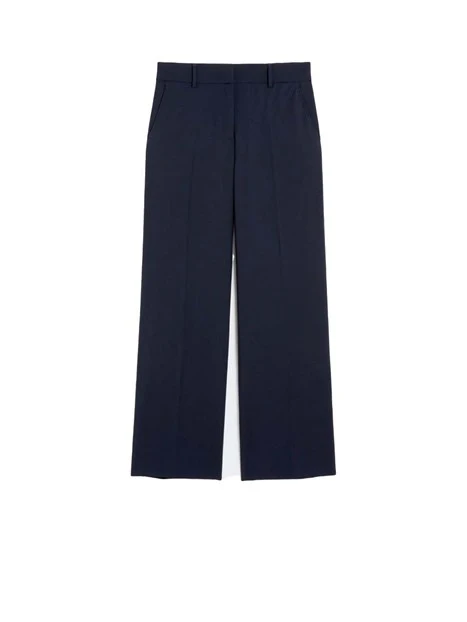 PANTALONI PALAZZO CON PIEGA STIRATA DONNA BLU