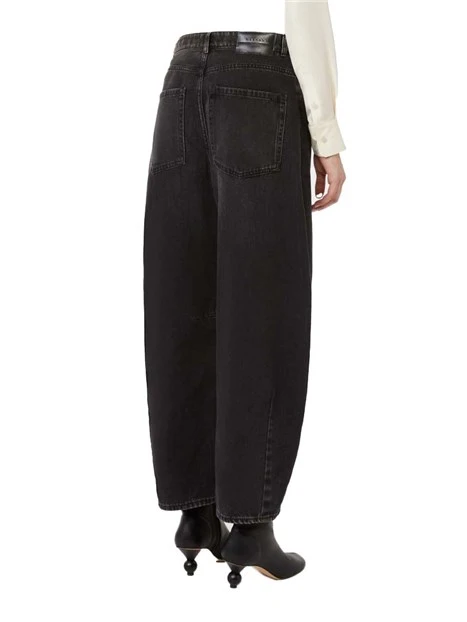 JEANS REGULAR MODELLO 5 TASCHE DONNA NERO