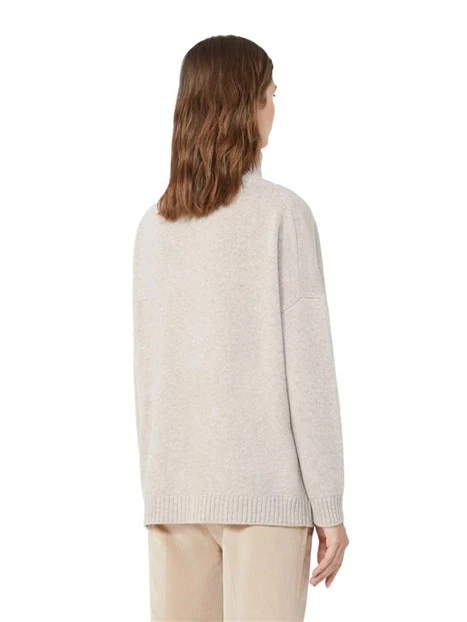 DOLCEVITA IN LANA CON BORDI RIFINITI A COSTE DONNA BEIGE