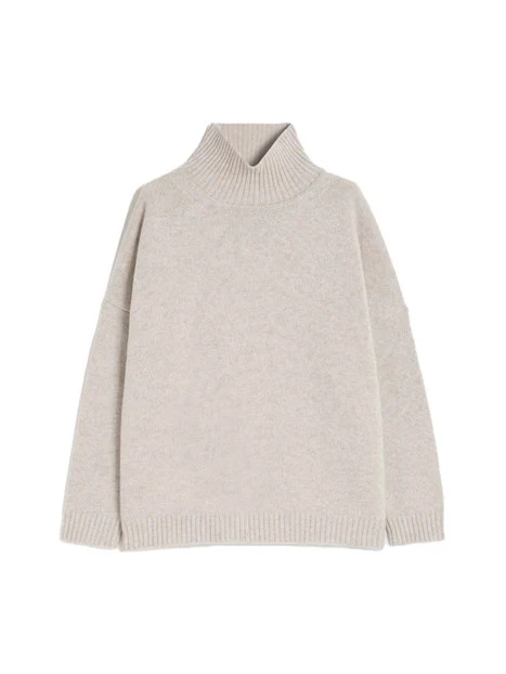 DOLCEVITA IN LANA CON BORDI RIFINITI A COSTE DONNA BEIGE
