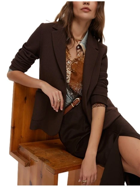 BLAZER STUOIA HARLEY DONNA MARRONE