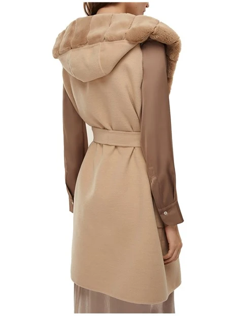 CAPPOTTO SMANICATO FORMOSA DONNA BEIGE