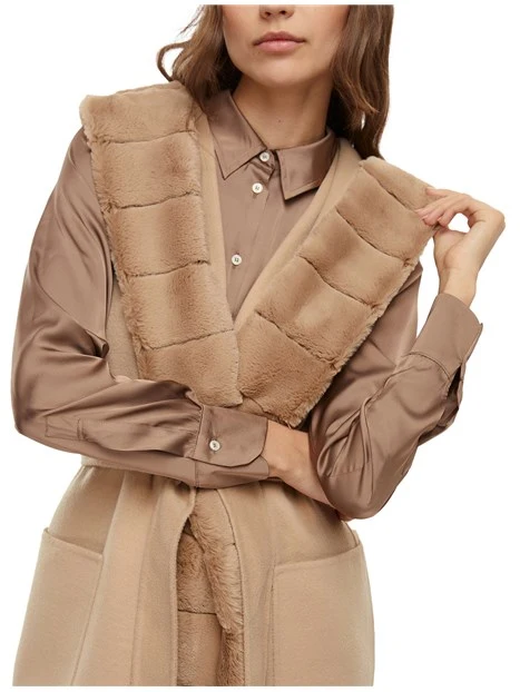 CAPPOTTO SMANICATO FORMOSA DONNA BEIGE