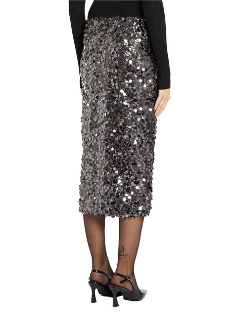 GONNA IN PAILLETTES ATTILA DONNA GRIGIO