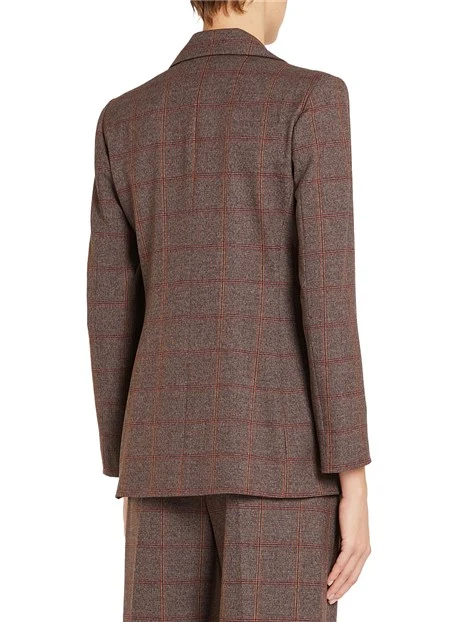 GIACCA BLAZER FANTASIA QUARK MARRONE DONNA