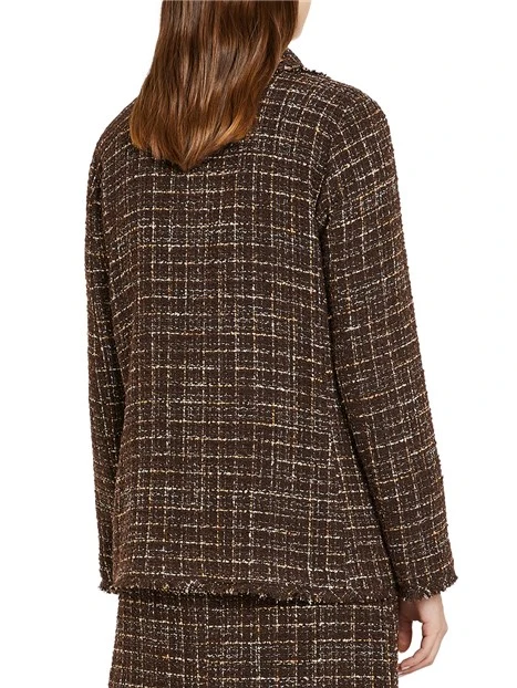 GIACCA BLAZER FANTASIA APOLLO DONNA MARRONE