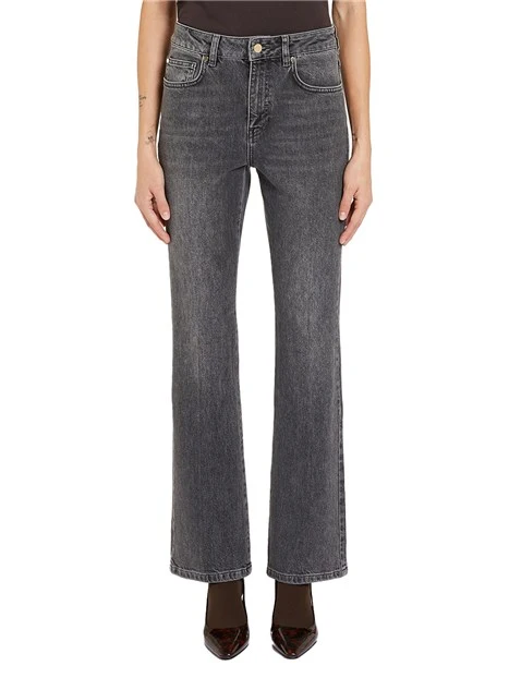 JEANS A ZAMPA BOOTCUT JANE DONNA GRIGIO