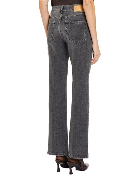 JEANS A ZAMPA BOOTCUT JANE DONNA GRIGIO