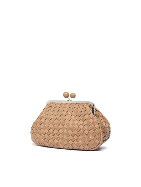 BORSA A MANO PANCIA PASTICCINO MEDIUM DONNA BEIGE