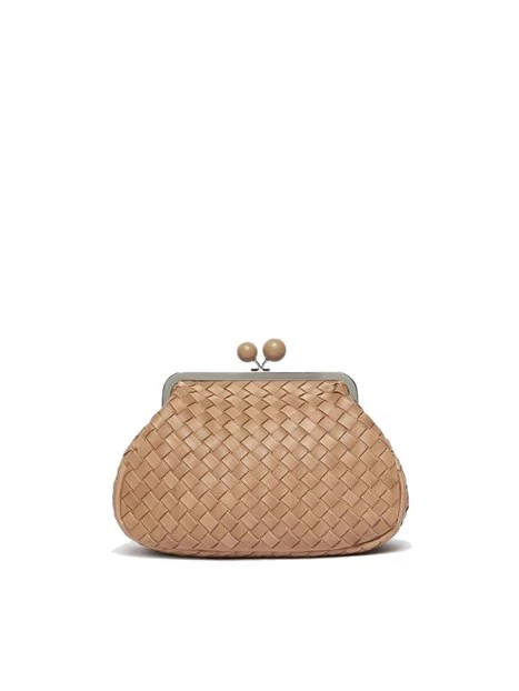 BORSA A MANO PANCIA PASTICCINO MEDIUM DONNA BEIGE