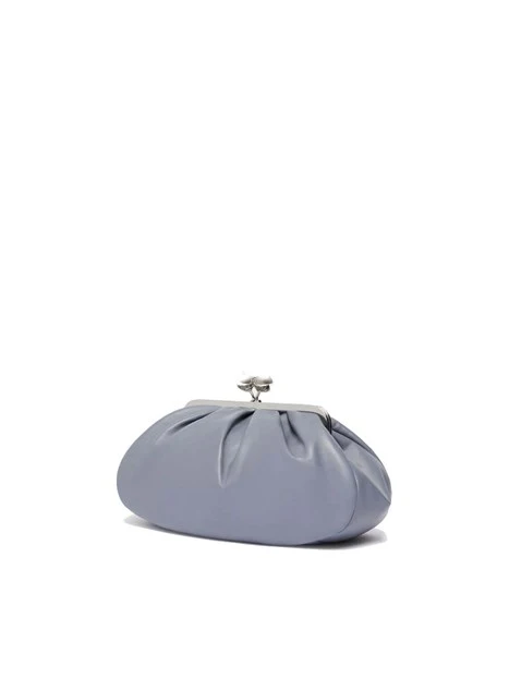 BORSA A MANO CUBICO PASTICCINO DONNA BLU