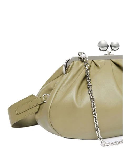 BORSA A MANO CUBICO PASTICCINO DONNA VERDE
