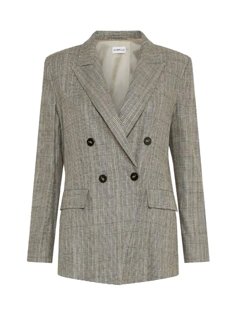 GIACCA BLAZER DOPPIOPETTO MISTO LANA ROB DONNA GRIGIO