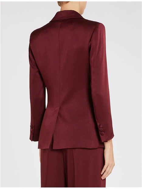 GIACCA BLAZER COGNAC DONNA BORDEAUX