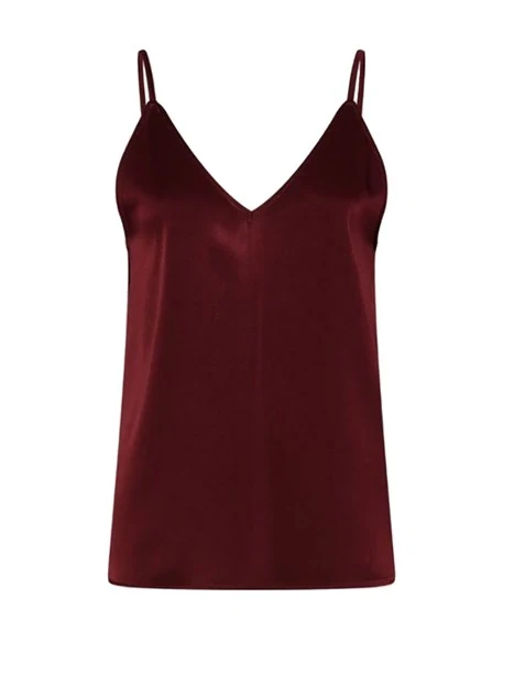 TOP CARSO DONNA BORDEAUX