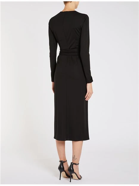 ABITO IN JERSEY LUNGO ARAGONA DONNA NERO