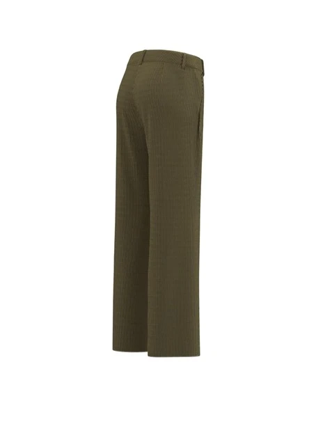 PANTALONI CHINO CON TASCHE ALLA FRANCESE DONNA VERDE