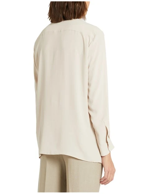 CAMICIA CABIRIA IN MISTO SETA DONNA BIANCO