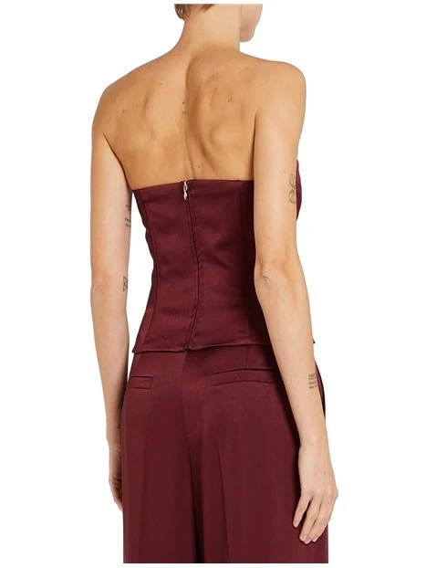 TOP SENZA SPALLINE IMPERIA DONNA BORDEAUX