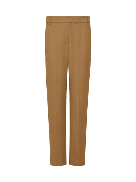 PANTALONI IN MISTO VISCOSA FLORIA DONNA OLIVA
