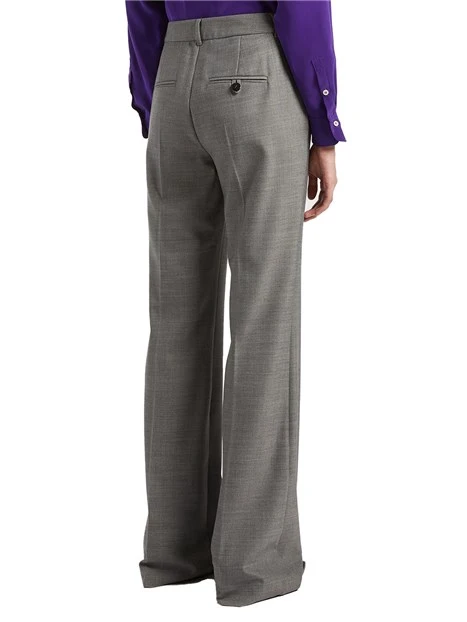 PANTALONI IN  MISTO LANA CRISMA DONNA GRIGIO