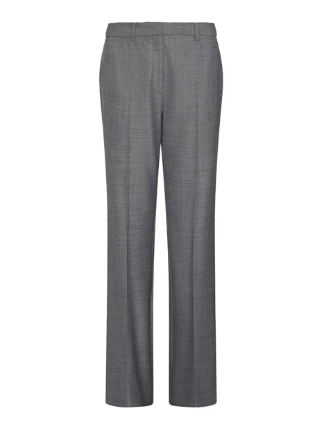 PANTALONI IN  MISTO LANA CRISMA DONNA GRIGIO