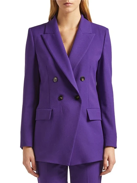 BLAZER IN VISCOSA TOBRUK DONNA VIOLA