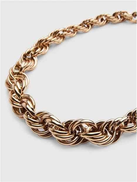 COLLANA GIROCOLLO REGOLABILE DONNA ORO