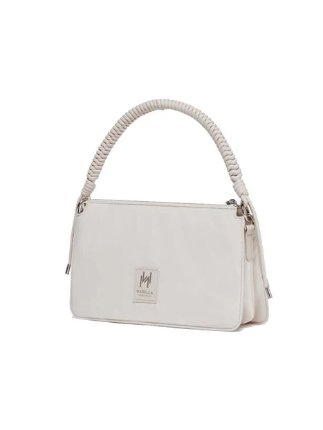 BORSA A MANO ROSATEA DONNA BIANCO