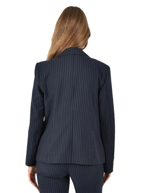 BLAZER MONOPETTO FANSTASIA DONNA BLU