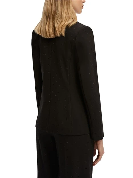 BLAZER IN JERSEY PUNTO ROMA DONNA NERO