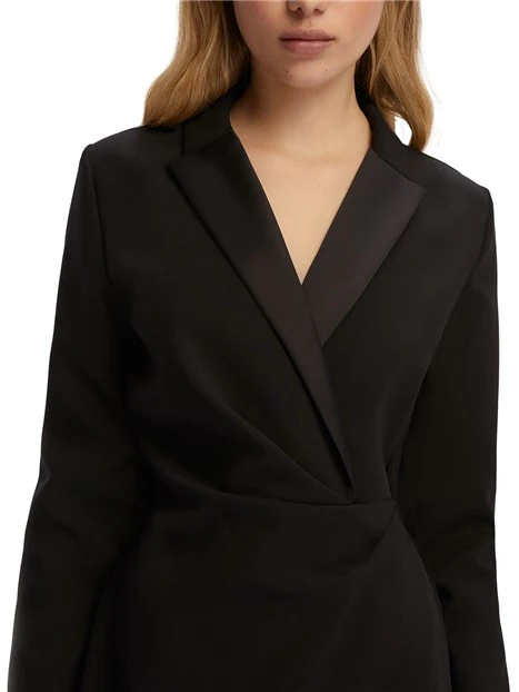 VESTITO BISTRETCH DONNA NERO