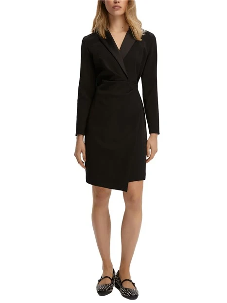 VESTITO BISTRETCH DONNA NERO